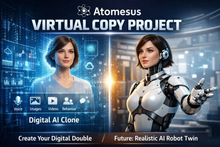 Atomesus Announces “Virtual Copy” — A Bold Step Toward Digital Human Replication