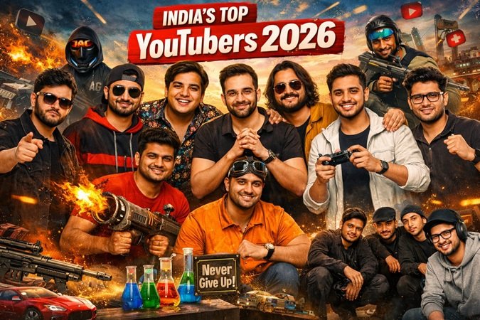 India’s Top 10 YouTubers in 2026 Changing Content Forever