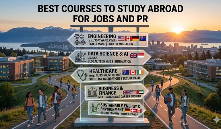 High-Demand Courses Abroad for Jobs and Permanent Residency