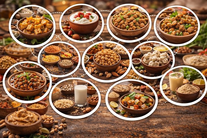 Top 10 High Protein Vegetarian Foods, India Friendly