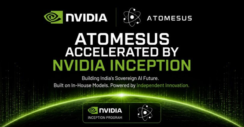 India’s Atomesus Joins NVIDIA Inception — And It’s Not Another AI Wrapper Trying to Look Like a Lab