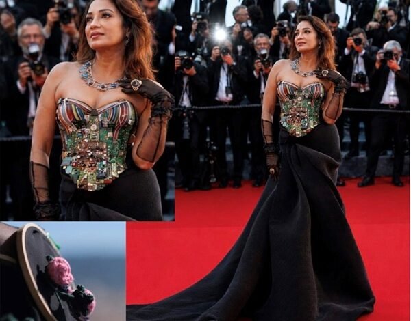Dr Sonal Parihar from Jodhpur shines at Cannes 2026 with her Unique Ensemble created by used computer chips