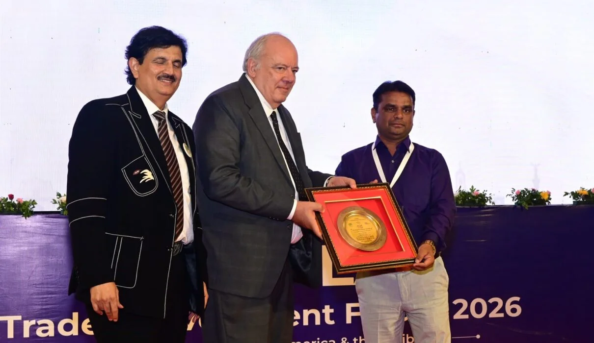 Anand Kadam Honoured with Business Excellence Award at India–LAC Forum 2026