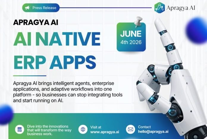 Chennai-Based Fronseye Tech Launches Apragya AI – India’s First Horizontal AI-Native ERP Platform for Modern Teams